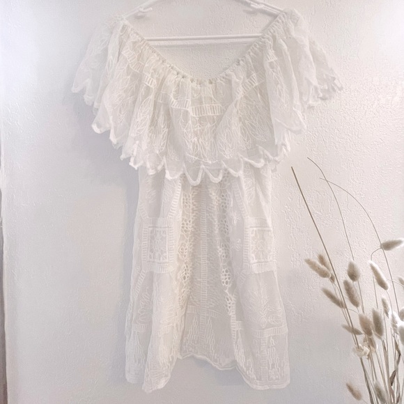 Jen’s Pirate Booty // Wilderness Fiesta Mini Dress in White - Picture 7 of 7